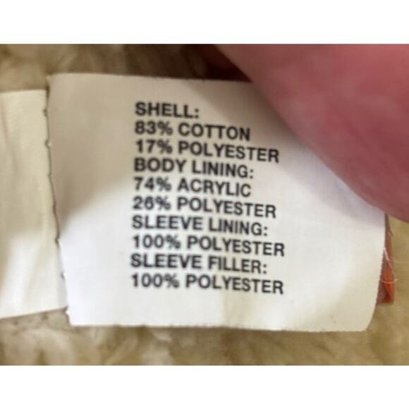 Gap classic 2008 corduroy sherpa lined trucker jacket, Y2K, iconic, Americana - Picture 7 of 8